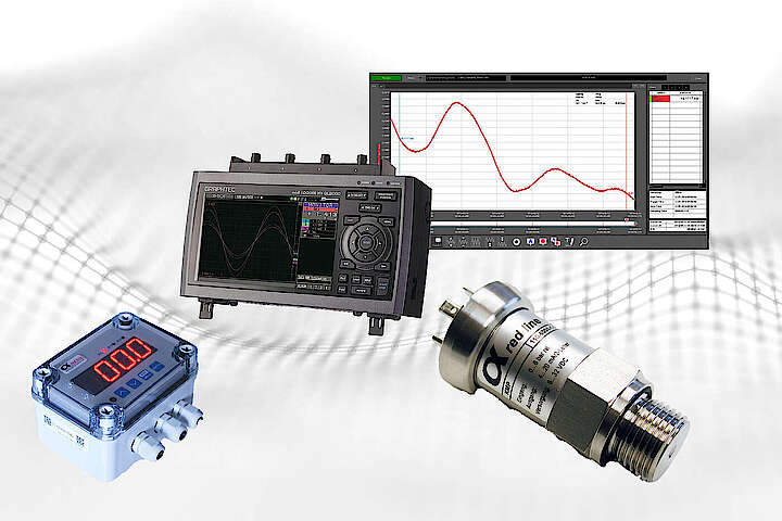 Schnelle Druckspitzenerfassung, Interne Abtastrate 10 kHz, Variable Messbereiche, Stand-alone Datenlogger, Interne und externe Signaltriggerung, Digitalanzeigegerät zur örtlichen Druckanzeige